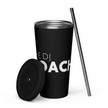 Load image into Gallery viewer, Insulated tumbler with a straw

