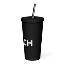 Load image into Gallery viewer, The DJ Coach Insulated tumbler with a straw
