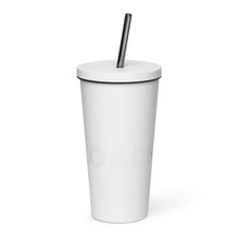 Load image into Gallery viewer, The DJ Coach Insulated tumbler with a straw
