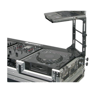 Odyssey BLACK L STAND MOBILE FOLDING LAPTOP/GEAR STAND WITH TABLE/CASE CLAMPS