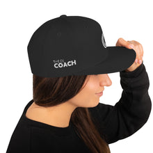 Load image into Gallery viewer, The DJ Coach Snapback Hat (Black)

