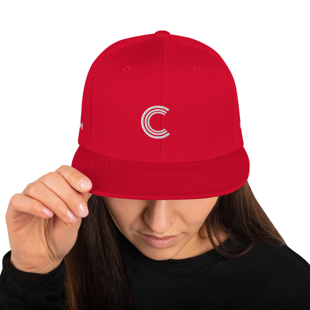 The DJ Coach Snapback Hat (Red)