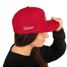 Load image into Gallery viewer, The DJ Coach Snapback Hat (Red)
