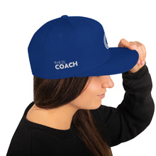 Load image into Gallery viewer, The DJ Coach Snapback Hat (Royal Blue)
